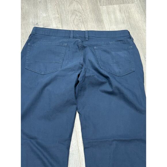 Bonobos Men's Navy Blue Slim Fit Flat Front Maide Golf Chino Pant Size 33/34 - Picture 3 of 10